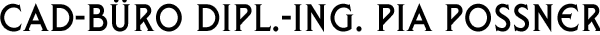 Schriftzug CAD
